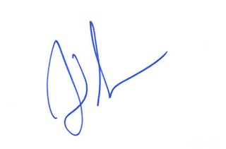 Josh Lucas autograph