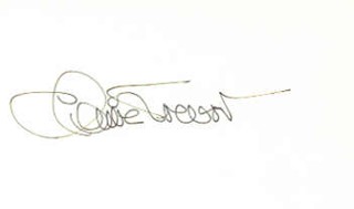 Claire Trevor autograph
