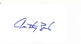 Anthony Zerbe autograph