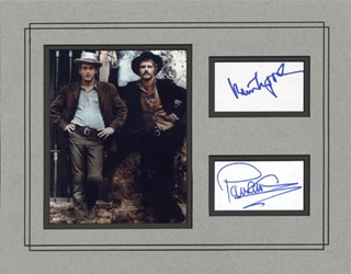 Butch Cassidy and The Sundance Kid autograph