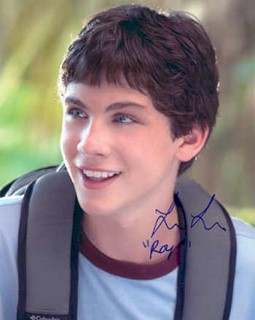 Logan Lerman autograph
