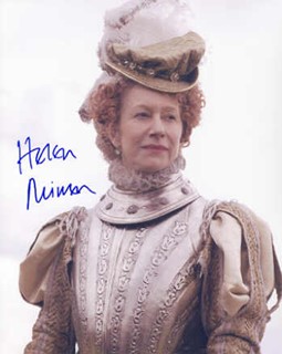 Helen Mirren autograph