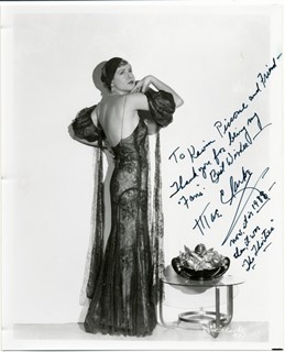 Mae Clarke autograph