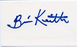 Brian Keith autograph