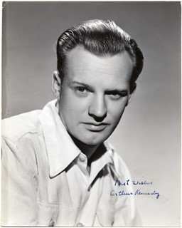 Arthur Kennedy autograph