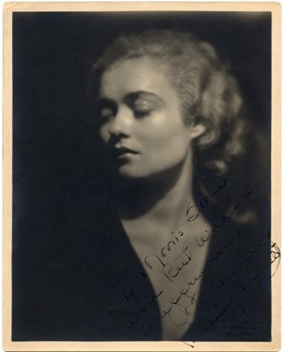 Constance Bennett autograph