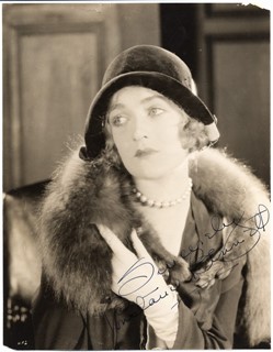 Constance Bennett autograph