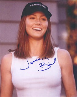 Jessica Biel autograph