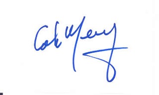 Colm Meaney autograph