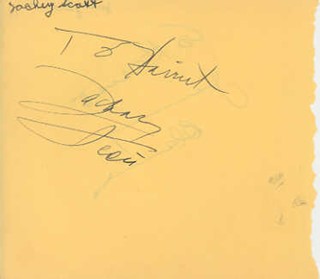 Zachary Scott autograph