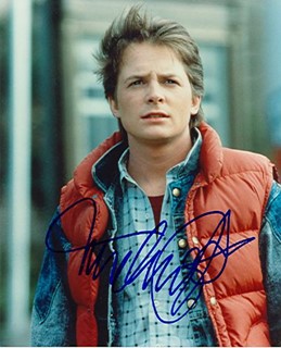 Michael J. Fox autograph