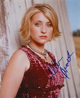 Allison Mack autograph