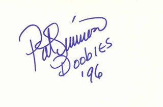 Pat Simmons autograph