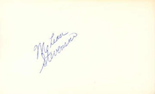 McLean Stevenson autograph