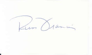 Russ Francis autograph