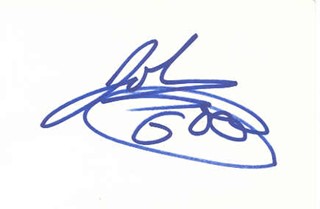 Johnny Rzeznik autograph
