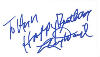 Larry David autograph