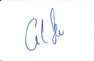 Carl Lewis autograph
