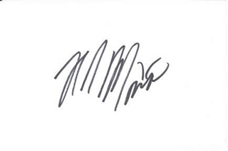 Rob Morrow autograph