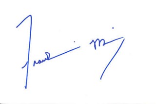 Frankie Muniz autograph