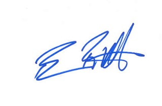 Benjamin Bratt autograph