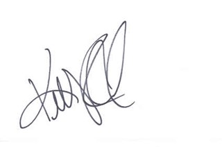 Kelly Rowland autograph