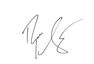 Ryan Seacrest autograph