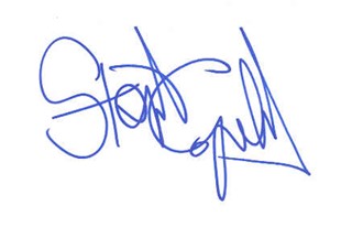 Stewart Copeland autograph