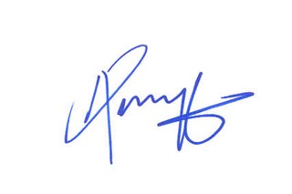Kenny G autograph