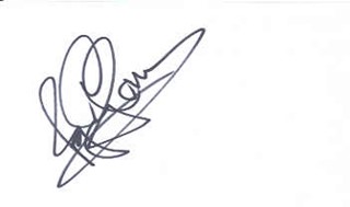 Roger Glover autograph