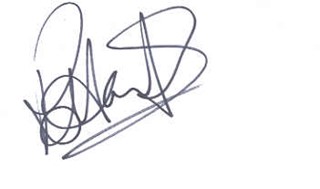 Rob Halford autograph
