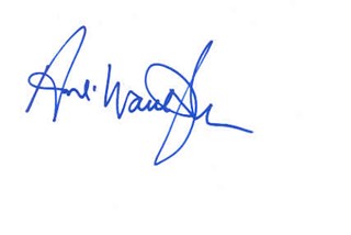 Anne-Marie Johnson autograph