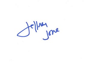 Jeffrey Jones autograph