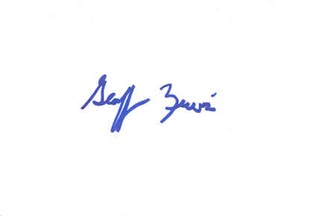 Geoffrey Lewis autograph
