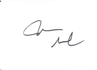 James Marsden autograph