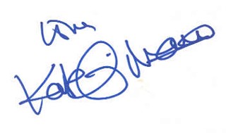 Kate O'Mara autograph
