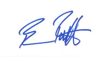 Benjamin Bratt autograph