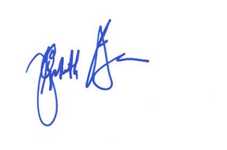 Elizabeth McGovern autograph