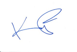Kelly Preston autograph