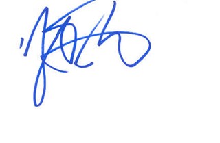 James DeBello autograph