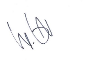 Vincent D'Onofrio autograph