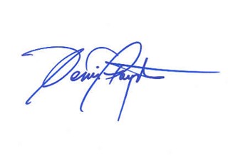 Dennis Haysbert autograph