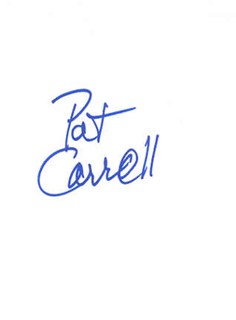 Pat Carroll autograph