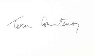 Tom Courtenay autograph