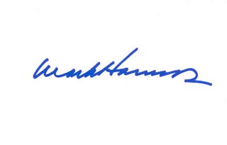 Mark Harmon autograph