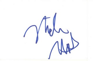 Nick Nolte autograph