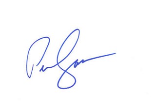 Pia Zadora autograph
