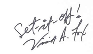 Vivica A. Fox autograph