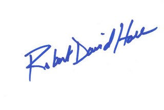 Robert David Hall autograph