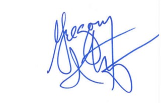 Gregory Itzin autograph